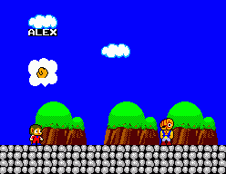 Alex Kidd In Miracle World (SMS)   © Sega 1986    6/9