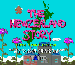 The New Zealand Story (SMD)   © Taito 1990    1/3