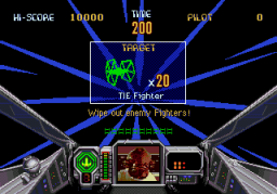 Star Wars Arcade (32X)   © Sega 1994    3/4