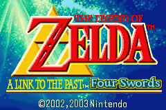 The Legend Of Zelda: A Link To The Past   © Nintendo 2002   (GBA)    1/3