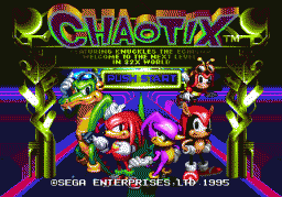 Knuckles Chaotix (32X)   © Sega 1995    1/4