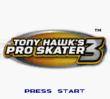Tony Hawk's Pro Skater 3   © Activision 2002   (GBC)    1/3
