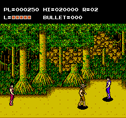 The Adventures Of Bayou Billy (NES)   © Konami 1988    2/3