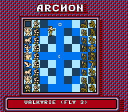 Archon (NES)   © Activision 1989    3/3