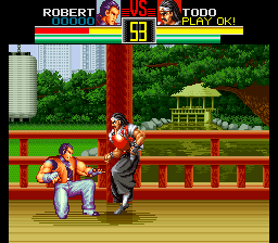 Art Of Fighting (SNES)   © Takara 1993    2/4