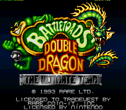 Battletoads & Double Dragon (SNES)   © Rare 1993    1/3