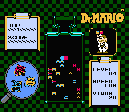 Dr. Mario (NES)   © Nintendo 1990    3/3