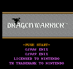 Dragon Quest (NES)   © Nintendo 1986    1/3