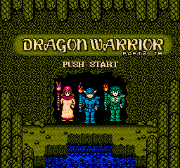 Dragon Quest II (NES)   © Enix 1987    1/3
