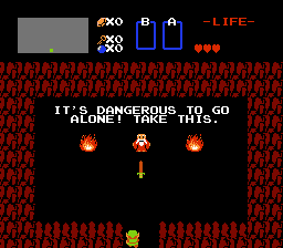 The Legend Of Zelda   © Nintendo 1987   (NES)    2/4