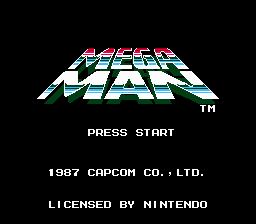 Mega Man (NES)   © Capcom 1987    1/3
