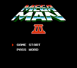Mega Man 3 (NES)   © Capcom 1990    1/3