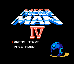 Mega Man 4 (NES)   © Capcom 1991    1/3