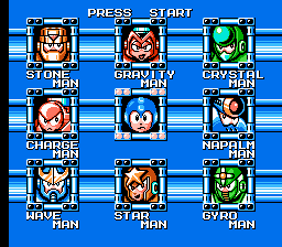 Mega Man 5 (NES)   © Capcom 1992    2/3