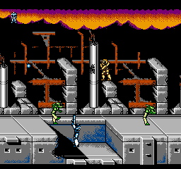 Probotector II: Return Of The Evil Forces (NES)   © Konami 1992    2/3