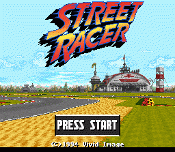 Street Racer (SNES)   © Ubisoft 1994    1/3