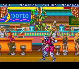 Teenage Mutant Ninja Turtles: Tournament Fighters (SNES)   © Konami 1993    3/3