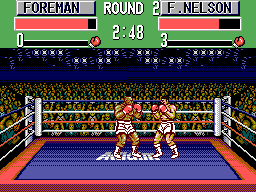 George Foreman's KO Boxing (SMS)   © Flying Edge 1992    2/3