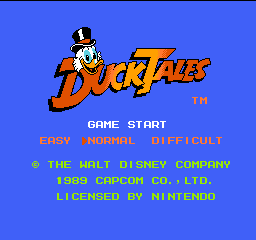 DuckTales   © Capcom 1989   (NES)    1/3