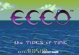 Ecco: The Tides Of Time (SMD)   © Sega 1994    1/4