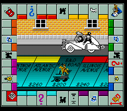 Monopoly (SNES)   © Tomy 1992    2/3