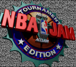 NBA Jam Tournament Edition (SNES)   © Acclaim 1995    1/4