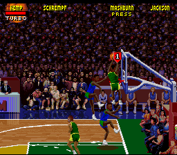 NBA Jam Tournament Edition (SNES)   © Acclaim 1995    2/4