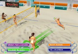 Summer Heat Beach Volleyball (PS2)   © Acclaim 2003    1/4
