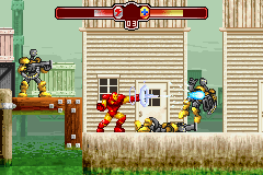 The Invincible Iron Man (GBA)   © Activision 2002    2/3