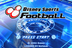 Disney Sports: Soccer (GBA)   © Konami 2002    1/3