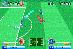 Disney Sports: Soccer (GBA)   © Konami 2002    2/3