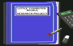 Little Computer People (C64)   ©  1985    1/3