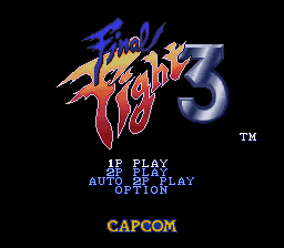 Final Fight 3 (SNES)   © Capcom 1995    1/8