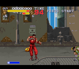 Final Fight 3 (SNES)   © Capcom 1995    2/8