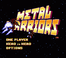 Metal Warriors (SNES)   © Konami 1995    1/5