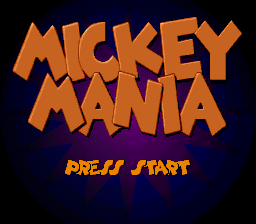 Mickey Mania: The Timeless Adventures Of Mickey Mouse (SNES)   © Sony 1994    1/5