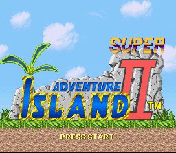 Super Adventure Island II (SNES)   © Hudson 1994    1/4
