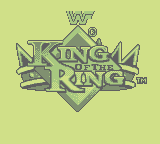 WWF: King Of The Ring (GB)   © LJN 1993    1/3