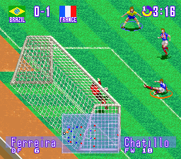 International Superstar Soccer Deluxe (SNES)   © Konami 1995    2/3