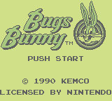 The Bugs Bunny Crazy Castle (GB)   © SunSoft 1990    1/3