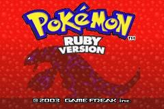 Pokmon Ruby (GBA)   © Nintendo 2002    1/3