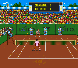 International Tennis Tour (SNES)   © Micro World 1993    3/3