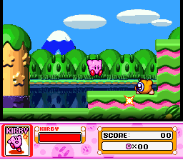 Kirby's Fun Pack (SNES)   © Nintendo 1996    2/3