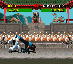 Mortal Kombat (SNES)   © Acclaim 1993    2/4