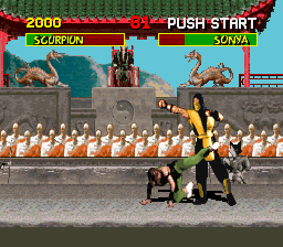 Mortal Kombat (SNES)   © Acclaim 1993    4/4