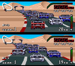 Top Gear (SNES)   © Kemco 1992    3/4