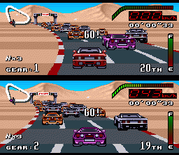 Top Gear (SNES)   © Kemco 1992    2/4
