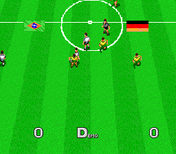 Virtual Soccer (SNES)   © Hudson 1994    2/3