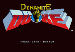 Dynamite Duke (SMD)   © Sega 1990    1/5