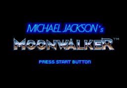 Moonwalker (Sega)   © Sega 1990   (SMD)    1/3